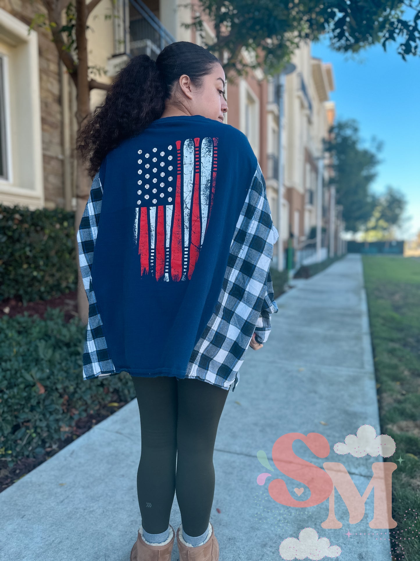 RTS adult xxl yankee upcycle