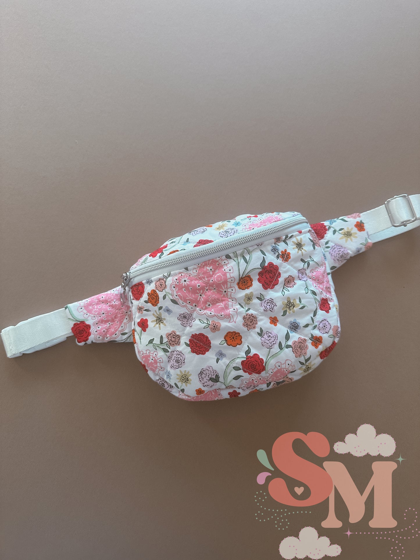 Quilt Heart Bum Bag