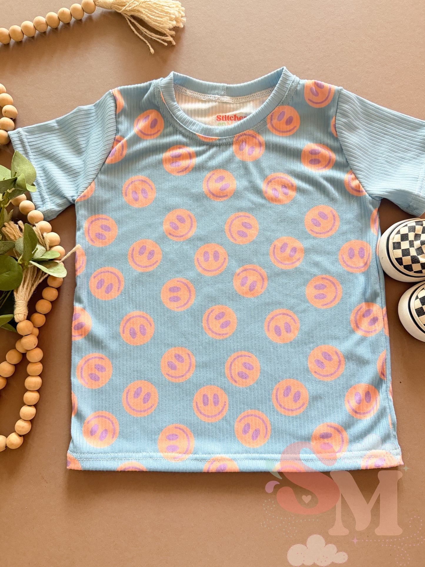 4T smiley tee