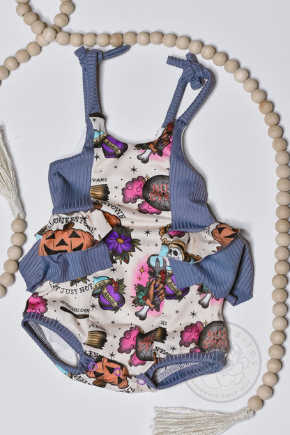 Kids Camellia Romper