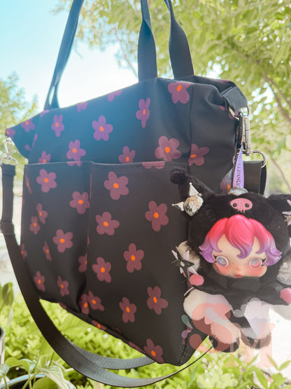 RTS Sophia Tote Bag Purple Flowers