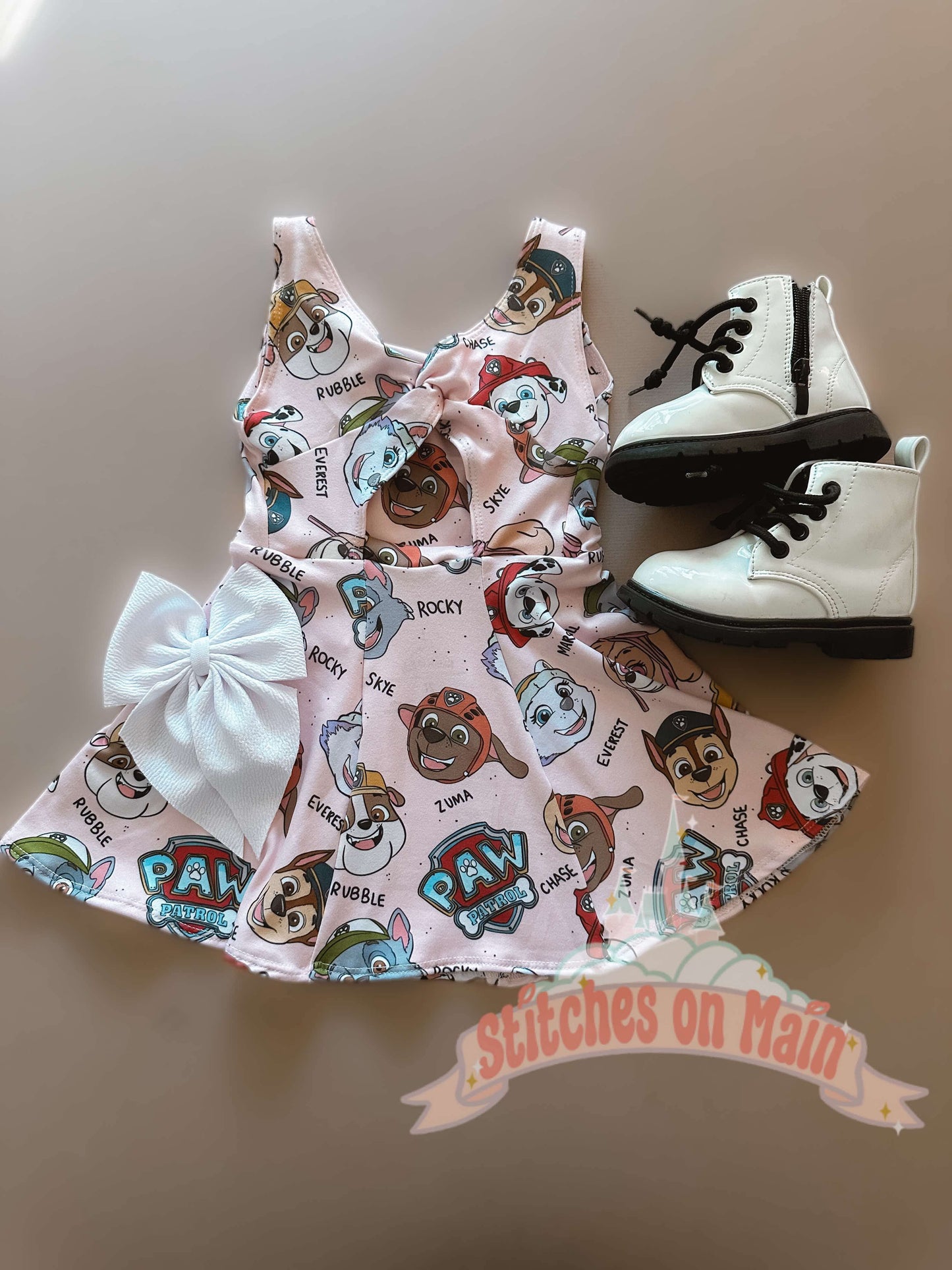 Kids Cross Back Dress - Drop