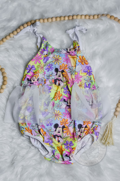 Kids Camellia Romper