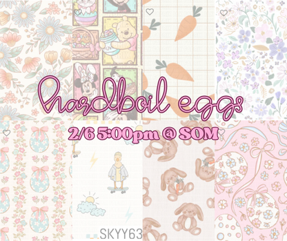 ☀️🪺Hard Boiled Eggs🪺☀️