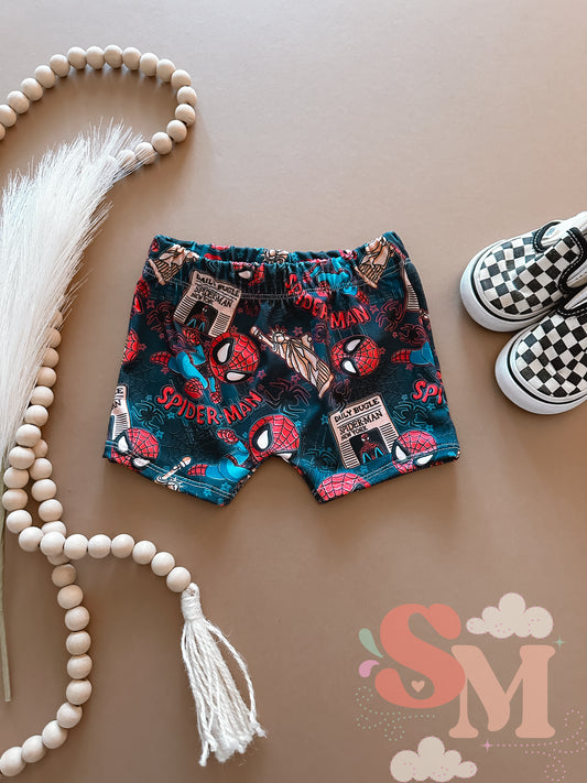 RTS 3-6M Spidey Play shorts