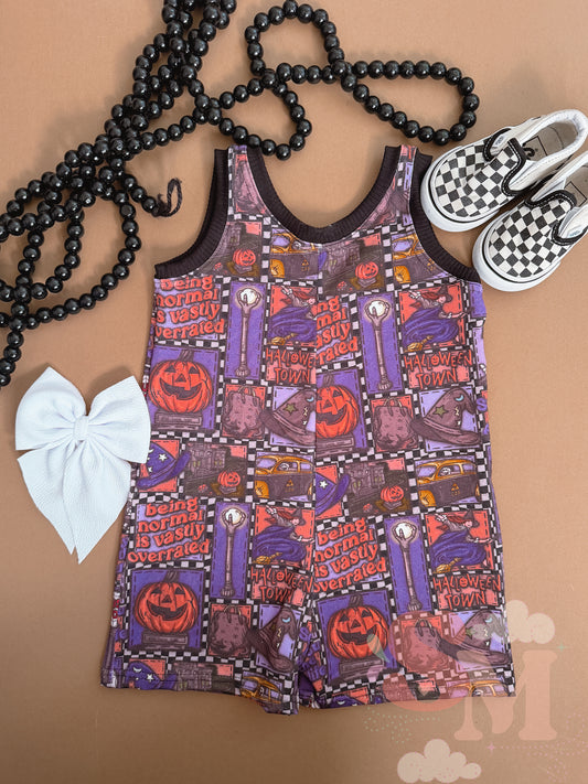 RTS 18/24M Sunny Romper Spooky Stamps