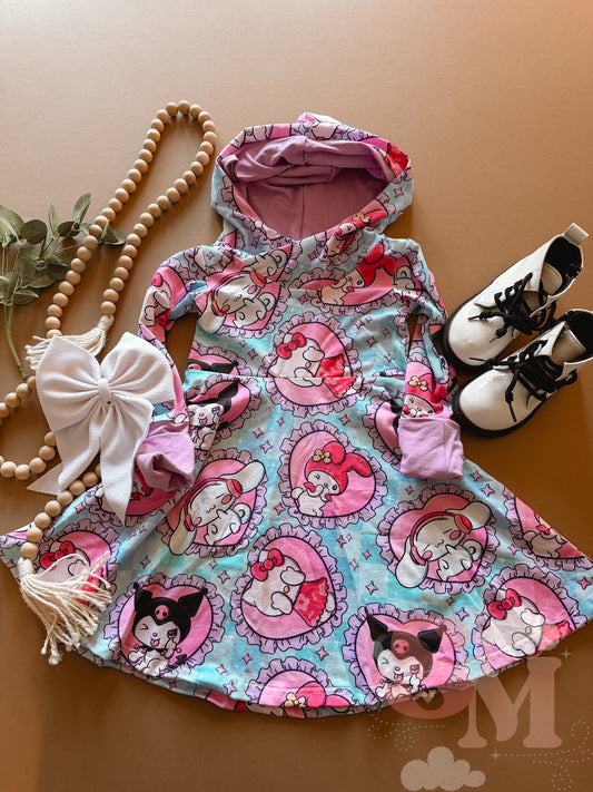 RTS 12/3T GWM dress/peplum Kitty