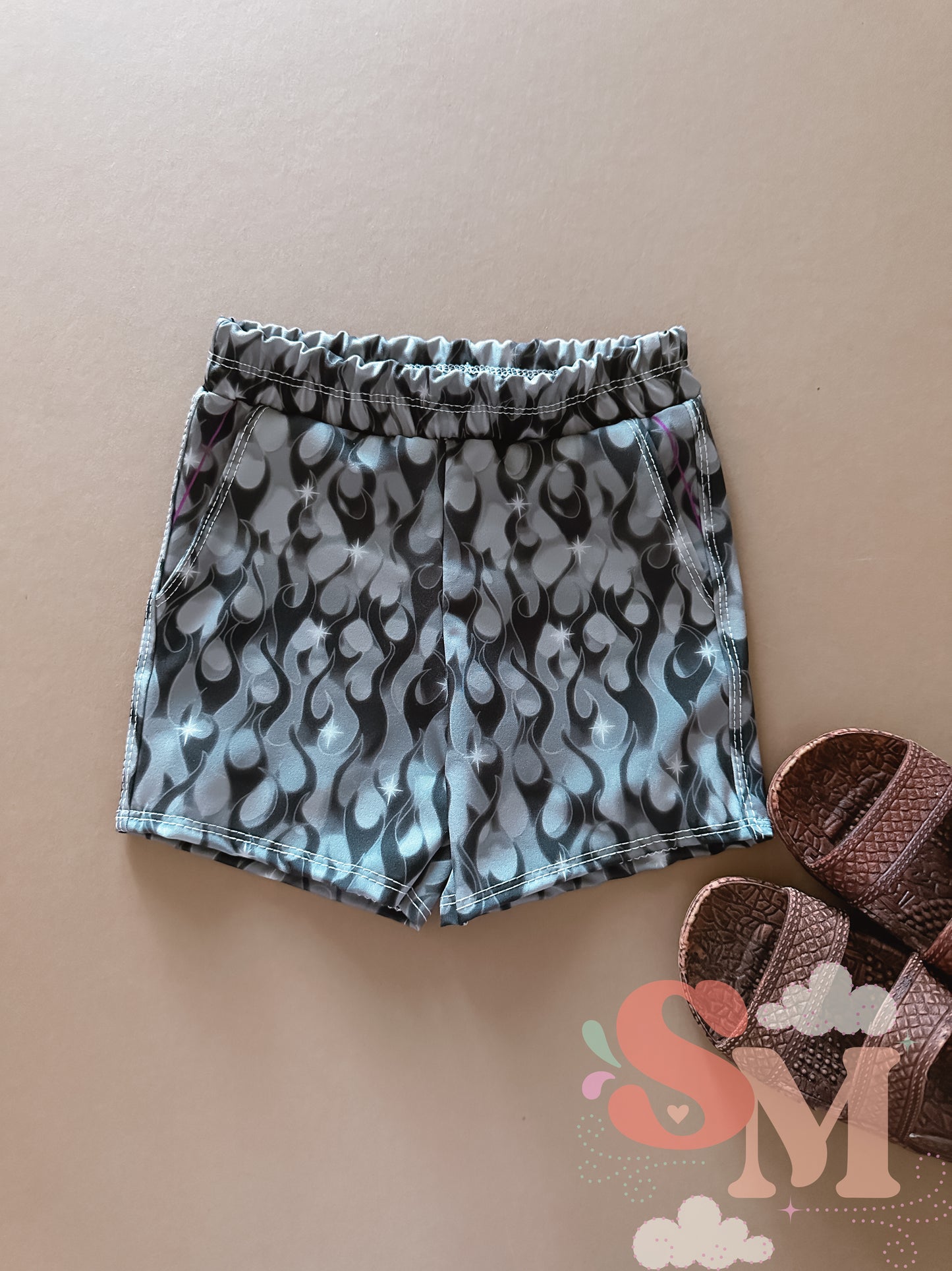 RTS 18-24M Flame Swim Trunks