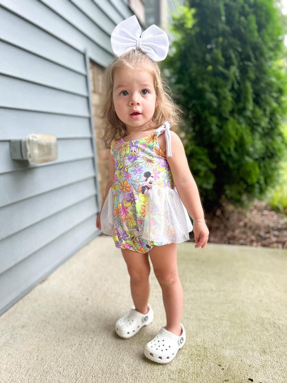 Kids Camellia Romper