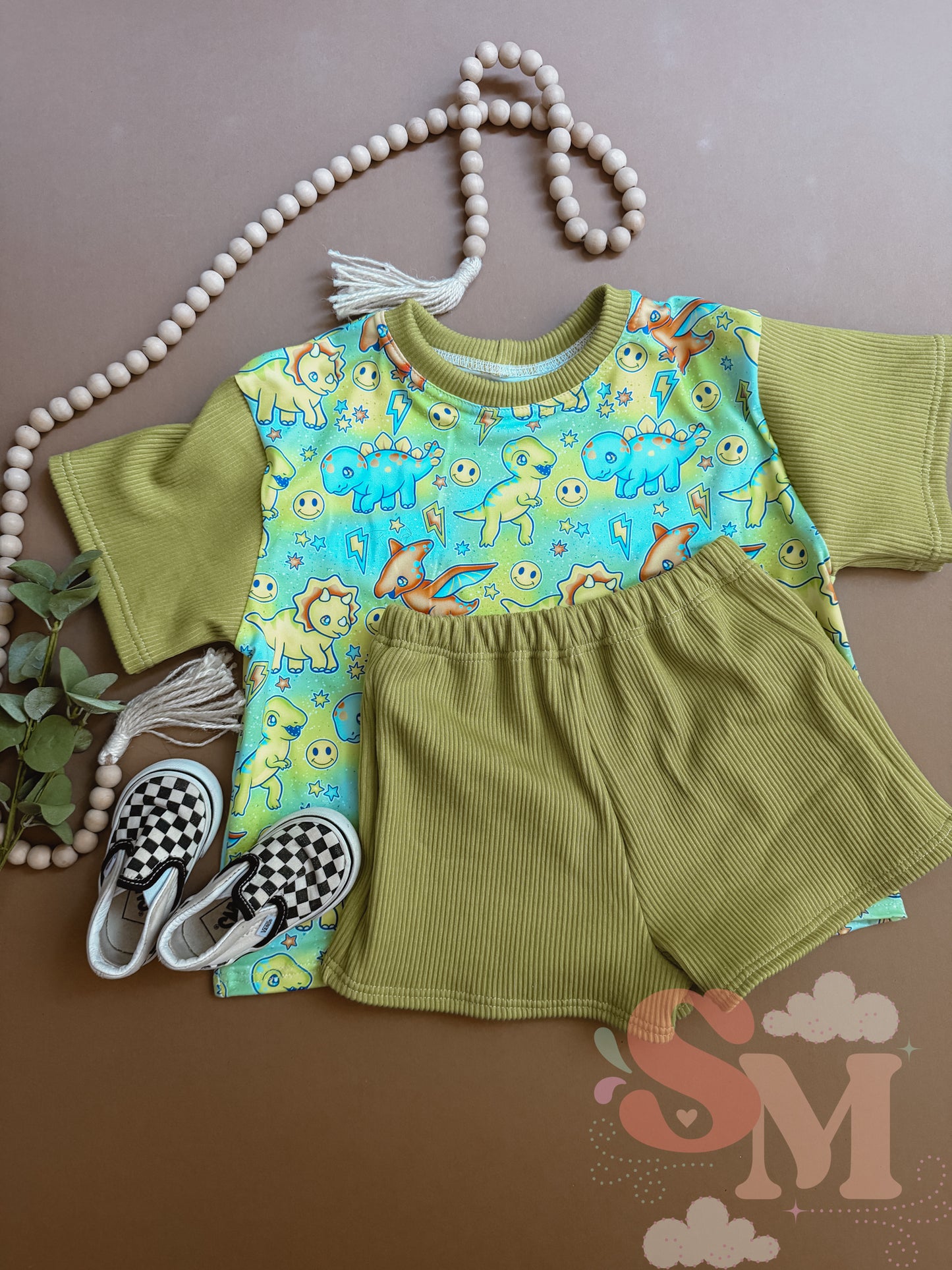 5T comfy set blue Dino’s