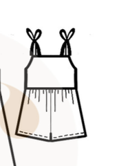 Kids Cami Shorts Romper