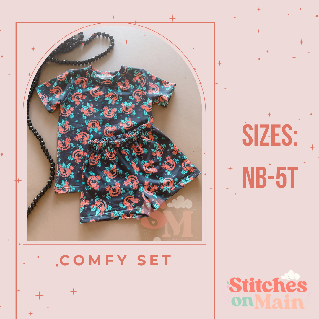 Comfy Set style, handmade kids clothing by Stitches on Main