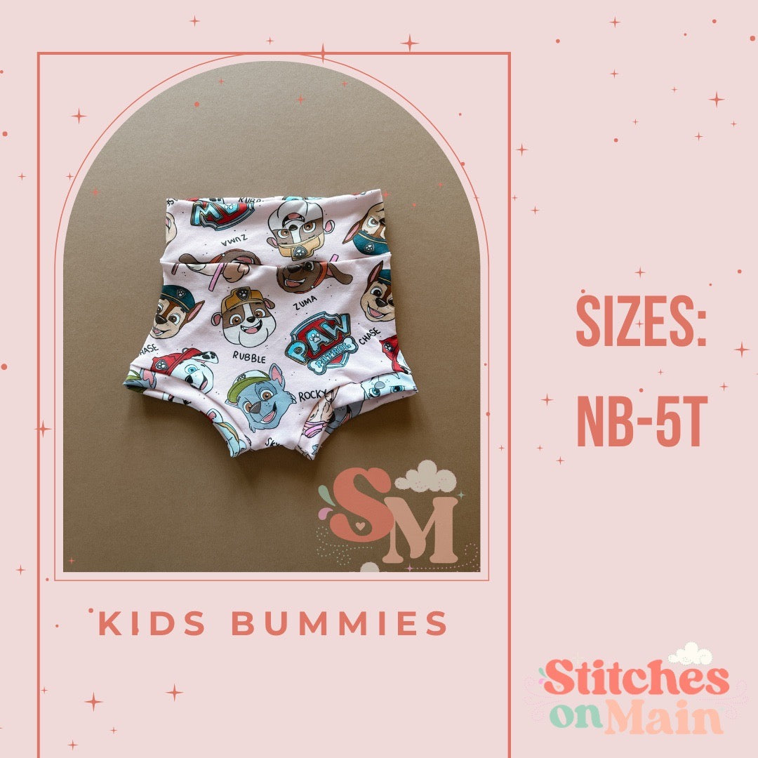 Bummies style, handmade kids clothing by Stitches on Main
